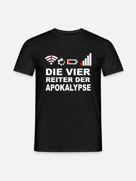 Reiter der APOKALYPSE - Männer T-Shirt - Schwarz
