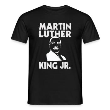 Martin Luther King Junior - T-shirt homme - noir - Devant - AI Model Male 178 light (178cm)