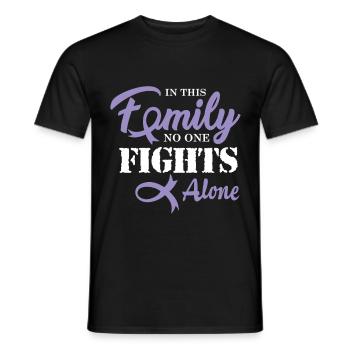 Hodenkrebs Chemo Geschenk - Männer T-Shirt - Schwarz - Vorne - AI Model Male 178 light (178cm)