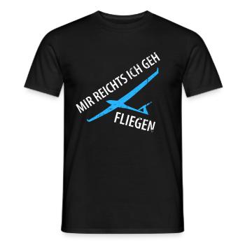 Je vais voler - T-shirt homme - noir - Devant - AI Model Male 178 light (178cm)