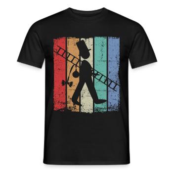 Ramoneur ramoneur - T-shirt homme - noir - Devant - AI Model Male 178 light (178cm)