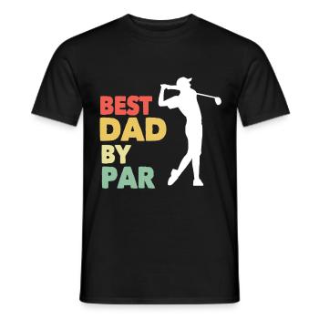 Bedste far af Par | Bedste far | Bedste far - Mænd T-shirt - sort - Foran - AI Model Male 178 light (178cm)