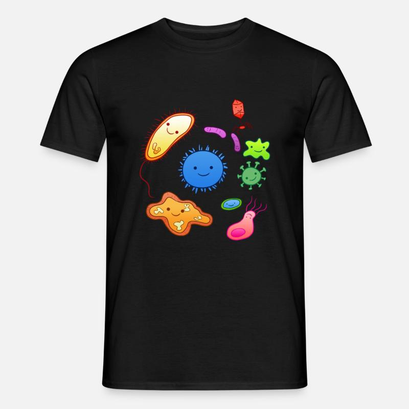 Microbacteria - Men's T-shirt - black