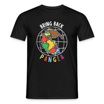 Bring Back Pangea Geologie Geografie Geschenk - Männer T-Shirt - Schwarz - Vorne - AI Model Male 178 light (178cm)