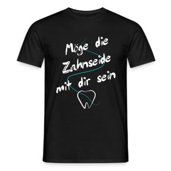 Zahntechnik Zahntechniker - Männer T-Shirt - Schwarz - Vorne - AI Model Male 178 light (178cm)