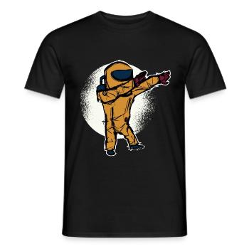 ABC protective suit dab dance dabbing quarantine - Men's T-Shirt - black - Front - AI Model Male 178 light (178cm)