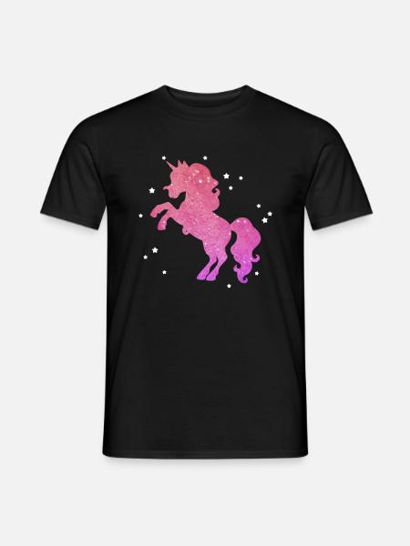 Süßes Pferd süßes Pony - Männer T-Shirt - Schwarz