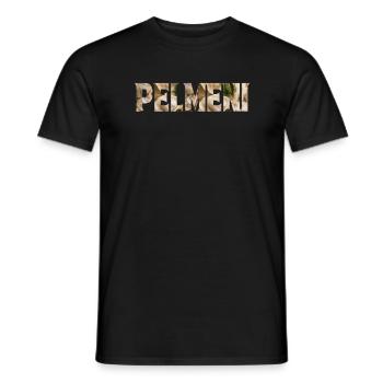 Pelmeni - T-shirt homme - noir - Devant - AI Model Male 178 light (178cm)
