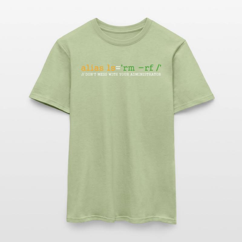 Programmeur de logiciels open source Linux Tux Unix T-shirt homme