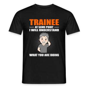 Trainee Poison - Men's T-Shirt - black - Front - AI Model Male 178 light (178cm)
