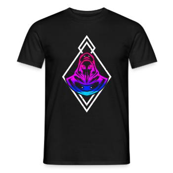 Plague Doctor, Pestdoktor & Pest Arzt Geschenk - Männer T-Shirt - Schwarz - Vorne - AI Model Male 178 light (178cm)