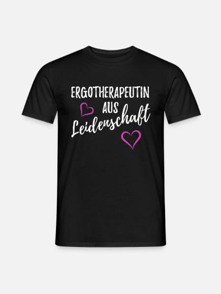 ERGOTHERAPEUTIN - Männer T-Shirt - Schwarz