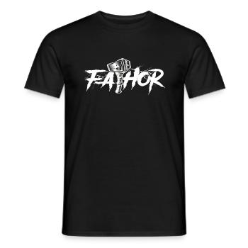 Familie Bester Vater Fathor - Männer T-Shirt - Schwarz - Vorne - AI Model Male 178 light (178cm)