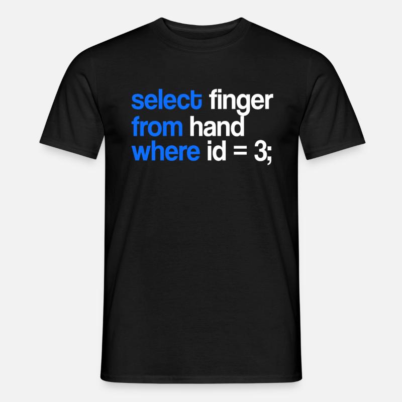 Informatiker Hardware Software Geschenk - Männer T-Shirt - Schwarz