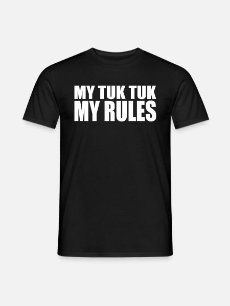 Funny Tee Shirt For Tuk Tuk Owners - Mænd T-shirt - sort