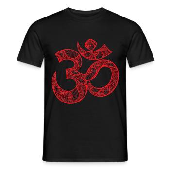 Bouddhisme Zen Symbol GOA Techno - T-shirt homme - noir - Devant - AI Model Male 178 light (178cm)