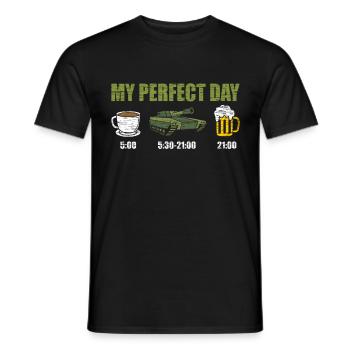 Armée Panzer Panzerfahrer Bundeswehr - T-shirt homme - noir - Devant - AI Model Male 178 light (178cm)