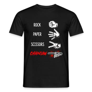 Carpenter carpenter woodworking joiner - Men's T-Shirt - black - Front - AI Model Male 178 light (178cm)