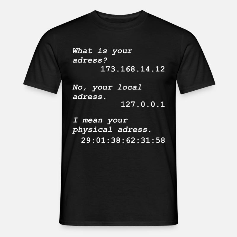 Programming programmer computer scientist computer science - Men's T-Shirt - black
