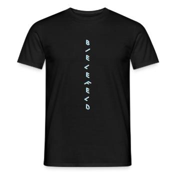 Bielefeld - T-shirt homme - noir - Devant - AI Model Male 178 light (178cm)