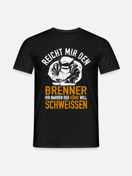 Schweißfachmann Schweißen WIG Schweißer Geschenk - Männer T-Shirt - Schwarz
