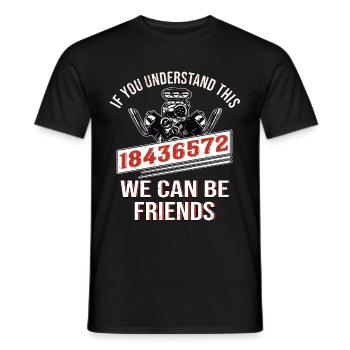 V8 Motor Auto Fan Auto Mechaniker distressed - Männer T-Shirt - Schwarz - Vorne - AI Model Male 178 light (178cm)