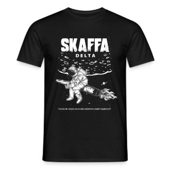 Skaffa Delta 2 - Men's T-Shirt - black - Front - AI Model Male 178 light (178cm)