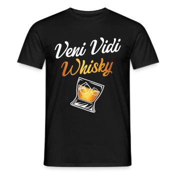 Islay Whisky Malt Geschenk - Männer T-Shirt - Schwarz - Vorne - AI Model Male 178 light (178cm)
