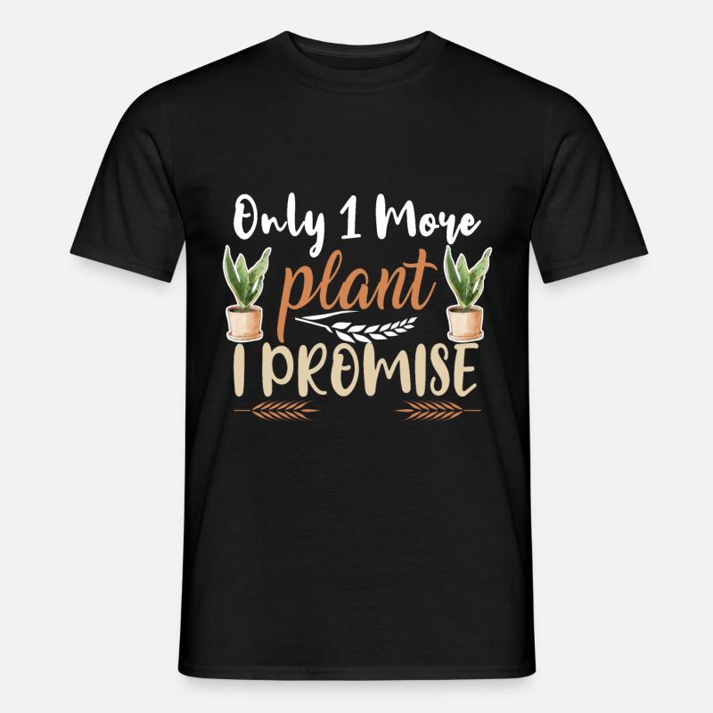 Pflanzen Garten Blumen - Männer T-Shirt - Schwarz