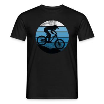 Downhill VTT VTT VTT VTT BM - T-shirt homme - noir - Devant - AI Model Male 178 light (178cm)