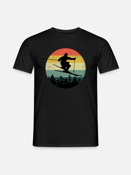Ski Freestyle Ski Slopestyle Ski Freeride Fre. - T-skjorte herre - svart