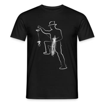 Schornsteinfeger Schlotfeger - Männer T-Shirt - Schwarz - Vorne - AI Model Male 178 light (178cm)