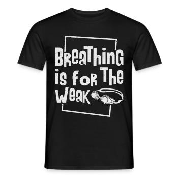 Schwimmer Schwimmen - Männer T-Shirt - Schwarz - Vorne - AI Model Male 178 light (178cm)