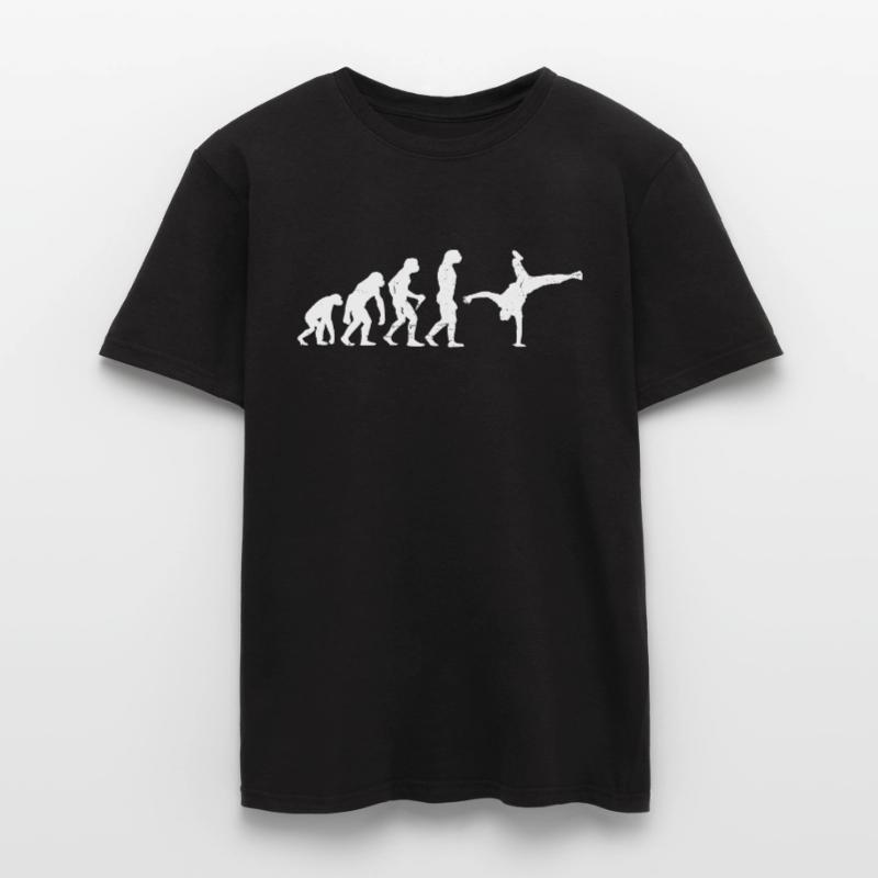 Evolution Breakdance Breakdancer Break Dance Bboy T-shirt homme