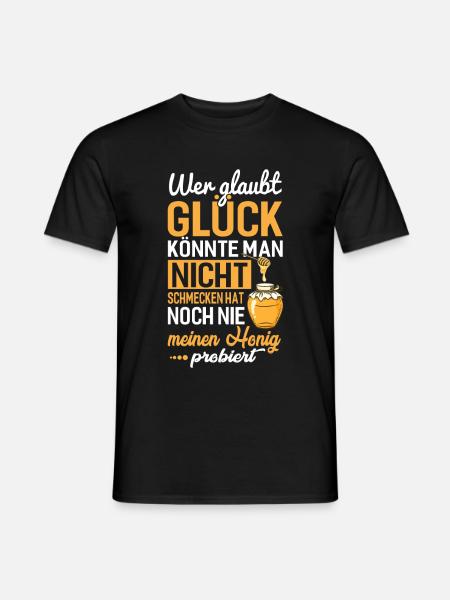 Imker Imkerei Honig Biene Bienenflüsterer - Männer T-Shirt - Schwarz