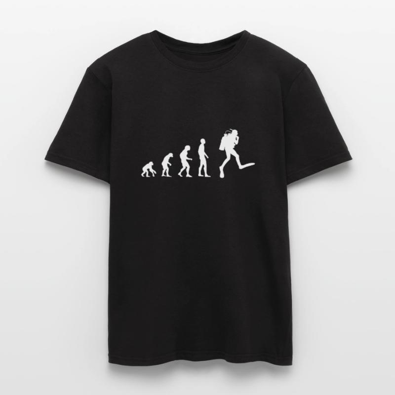Plongée Évolution | Les gens Développement Idée T-shirt homme