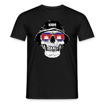 Amazing Cambodia Tee - Männer T-Shirt - Schwarz - Vorne - AI Model Male 178 light (178cm)