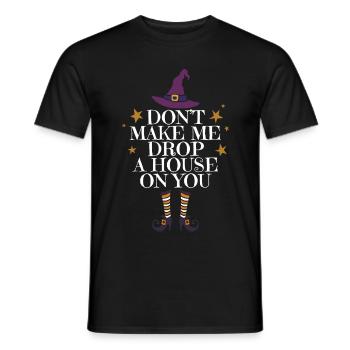We Are The Daughters Of The Witches You Could Not - Männer T-Shirt - Schwarz - Vorne - AI Model Male 178 light (178cm)