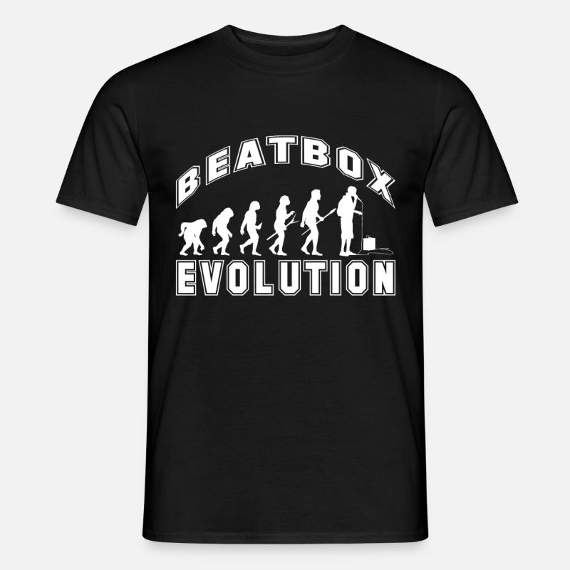 Beatbox Evolution Beat Beatboxer - T-shirt homme - noir