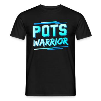 Posturale Tachykardiesyndrom POTS Warrior - Männer T-Shirt - Schwarz - Vorne - AI Model Male 178 light (178cm)