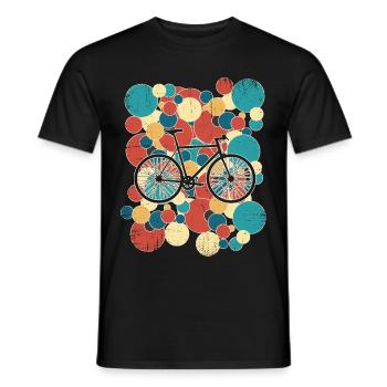 Fahrradwerkstatt Fahrradmonteurin Fahrrad - Männer T-Shirt - Schwarz - Vorne - AI Model Male 178 light (178cm)