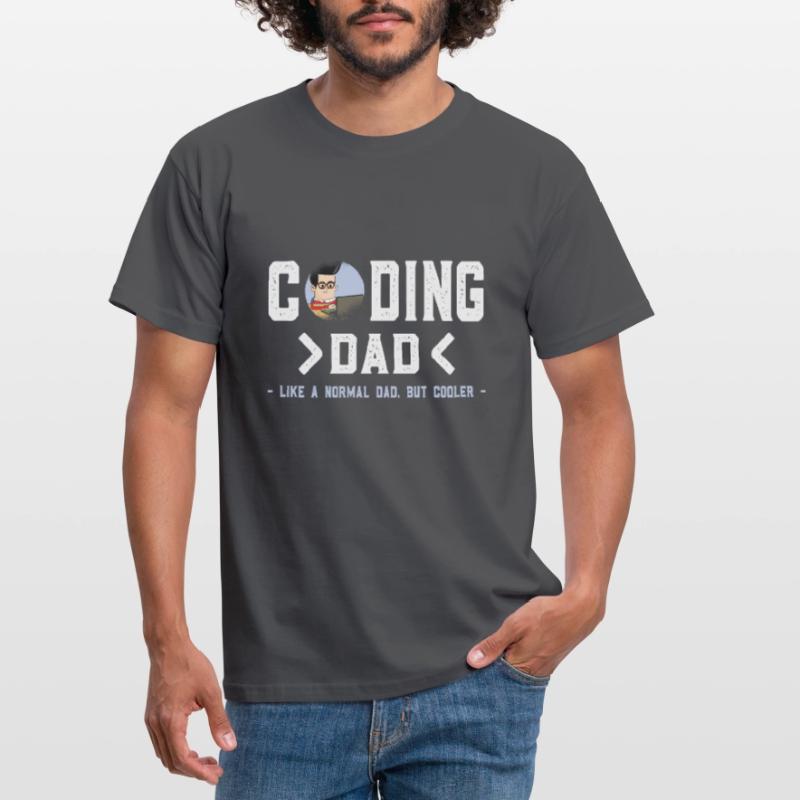 Coding Softwareentwickler Computer Dad Männer T-Shirt