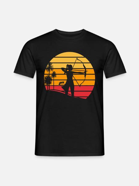 Sunset Archery Archery Archery - Men's T-Shirt - black