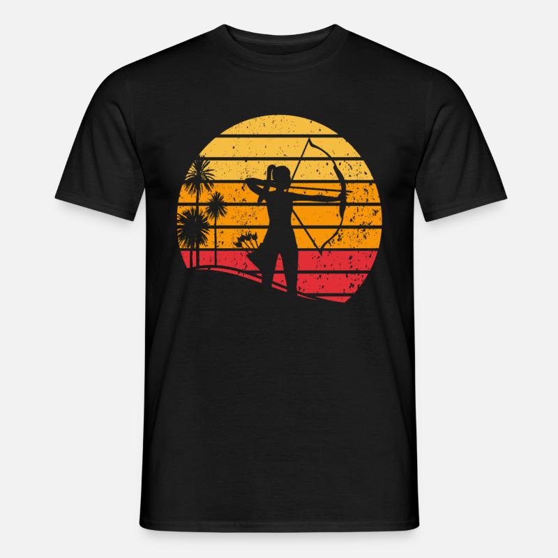 Sunset Archery Archery Archery - Men's T-Shirt - black