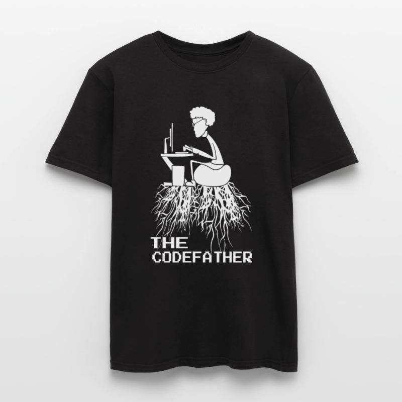 Codefather Informatiker - Computer Programmierer Männer T-Shirt