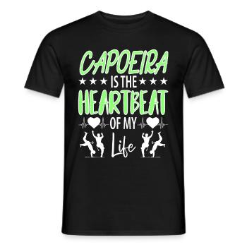 Capoeira - T-shirt homme - noir - Devant - AI Model Male 178 light (178cm)