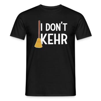 Kehrwoche Schwäbisch Schwabenland Denglisch - Männer T-Shirt - Schwarz - Vorne - AI Model Male 178 light (178cm)
