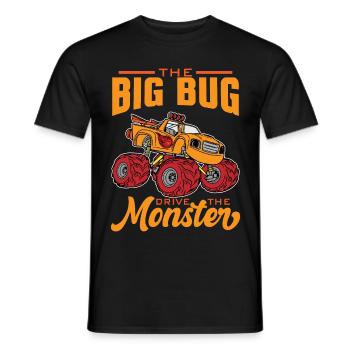 Monster Truck Truck Motorsport Cadeau - T-shirt homme - noir - Devant - AI Model Male 178 light (178cm)