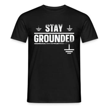 Elektriker Elektroniker Elektromeister Geschenk - Männer T-Shirt - Schwarz - Vorne - AI Model Male 178 light (178cm)