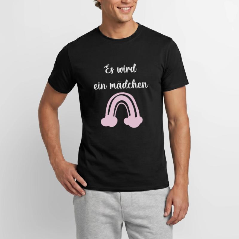 Es wird ein Mädchen! Männer T-Shirt